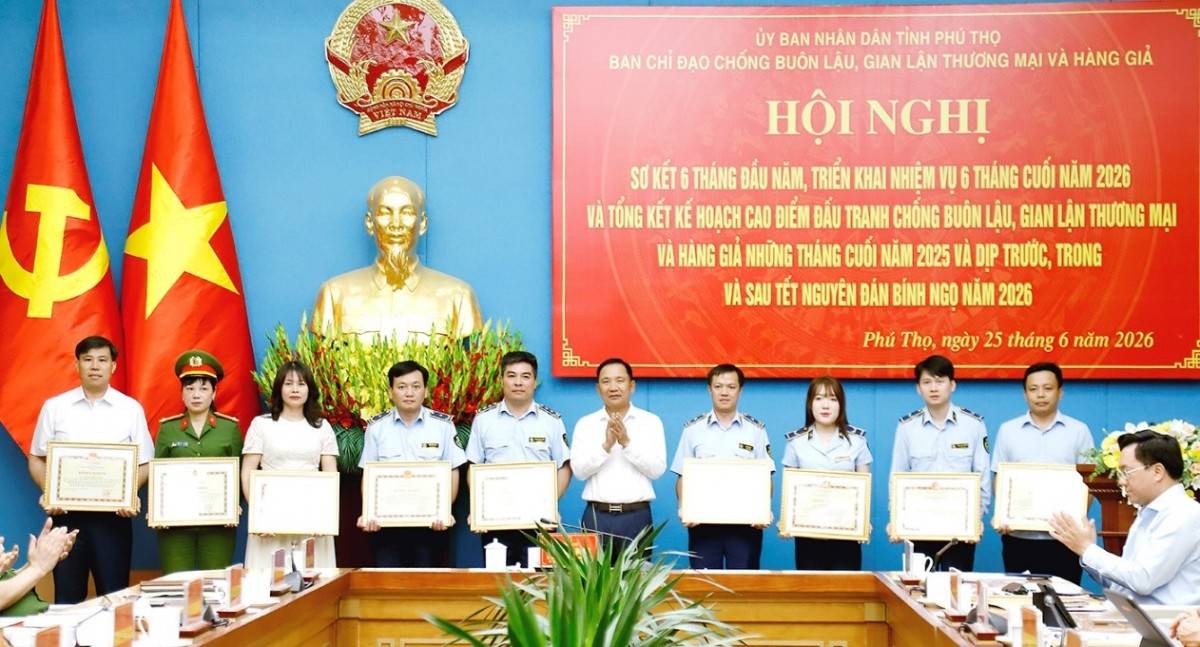 Phú Thọ xử lý hơn 2.100 vụ buôn lậu, thu gần 259 tỷ đồng