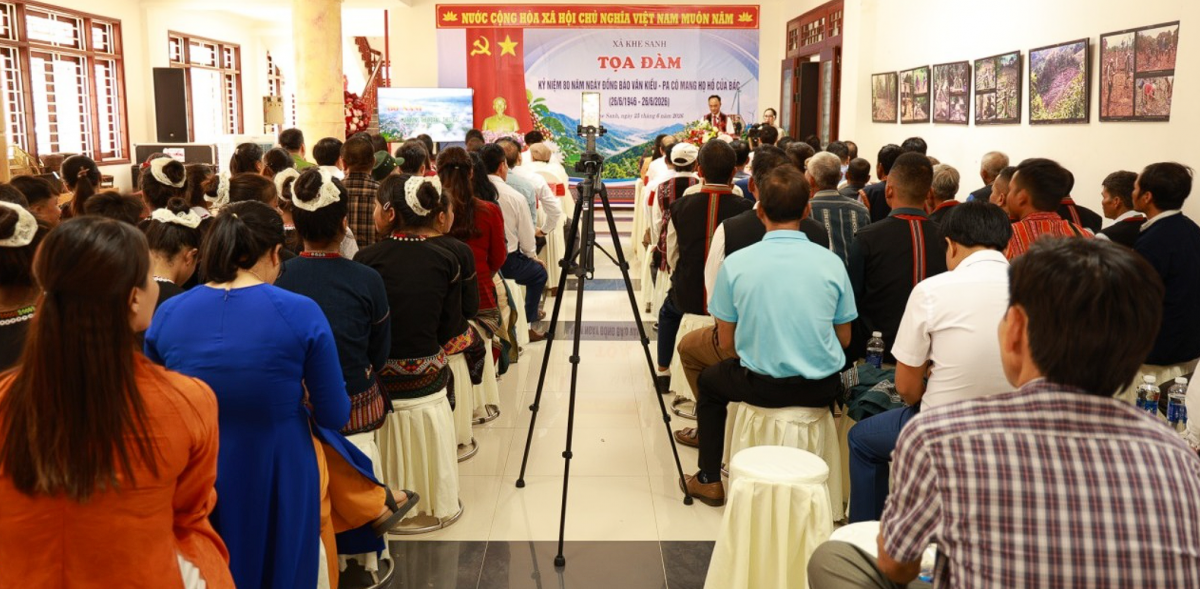 Quảng Trị: Khe Sanh tọa đàm ôn lại truyền thống 80 năm đồng bào Vân Kiều, Pa Cô mang họ Hồ