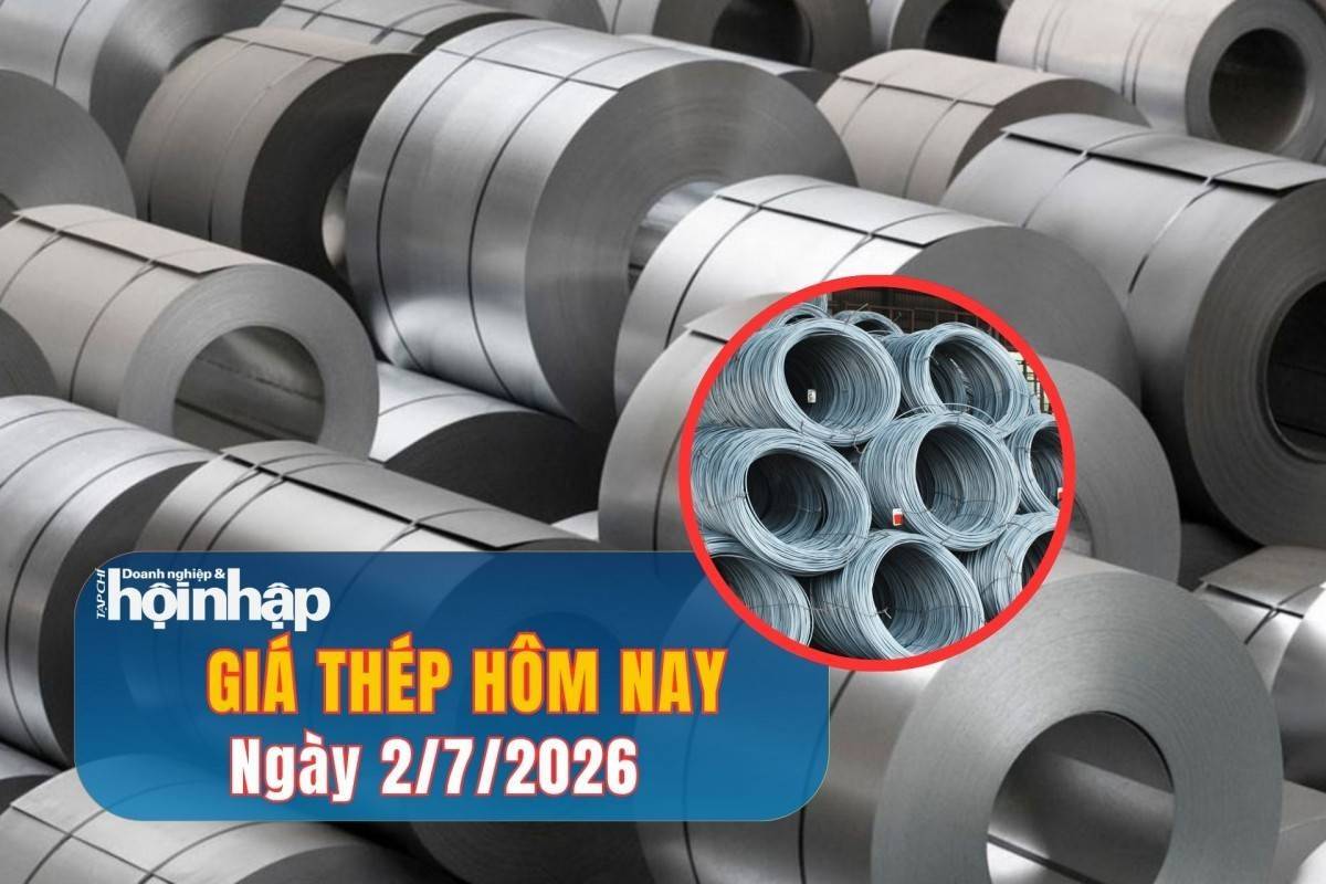 Giá thép hôm nay 2/7/2026: Thị trường thép quốc tế giảm sâu do sức mua yếu và rào cản từ EU
