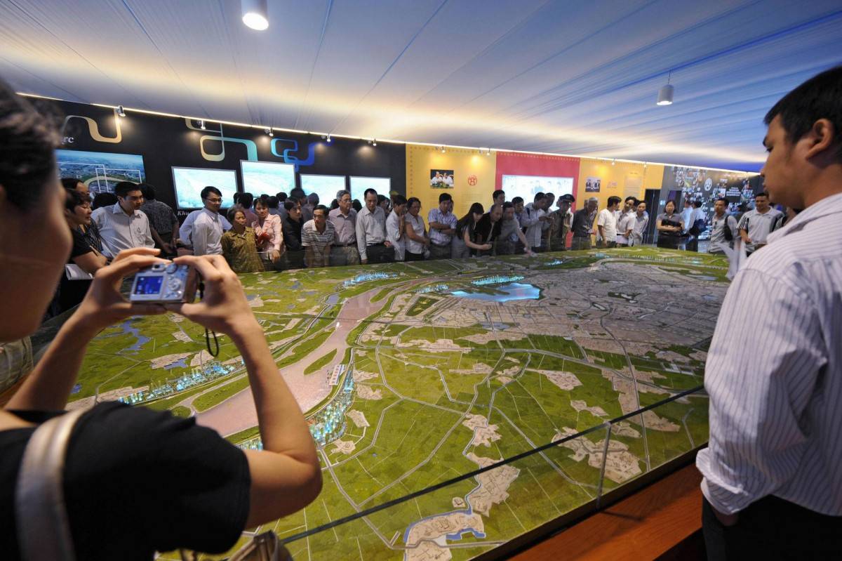 Hà Nội ra mắt sa bàn số quy hoạch 100 năm, trình chiếu 3D Mapping từ ngày 29/6