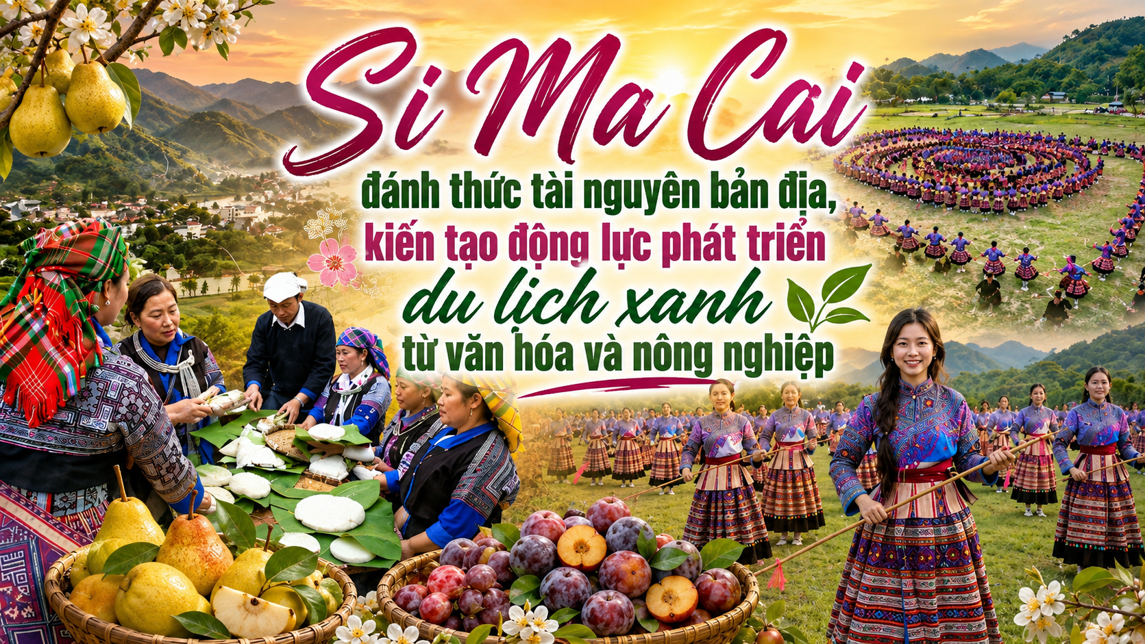 Si Ma Cai đánh thức tài nguyên bản địa, kiến tạo động lực phát triển du lịch xanh từ văn hóa và nông nghiệp