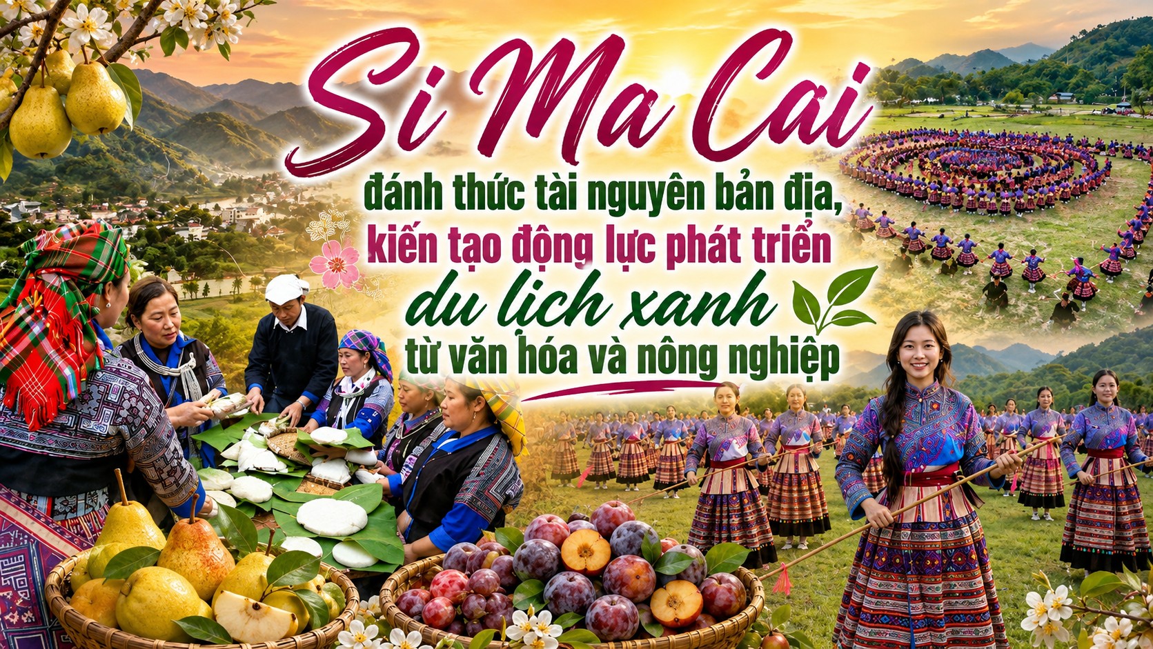 Si Ma Cai đánh thức tài nguyên bản địa, kiến tạo động lực phát triển du lịch xanh từ văn hóa và nông nghiệp