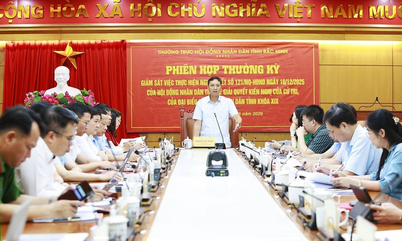 HĐND tỉnh Bắc Ninh tăng cường giám sát, nâng cao hiệu quả giải quyết kiến nghị của cử tri