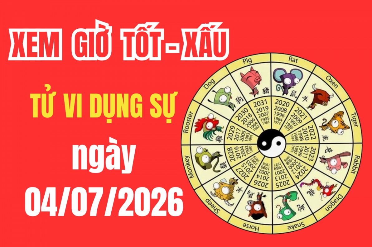 Tử vi hôm nay 4/7/2026: Những tuổi đại kỵ xung khắc tuyệt đối không tiến hành đi xa