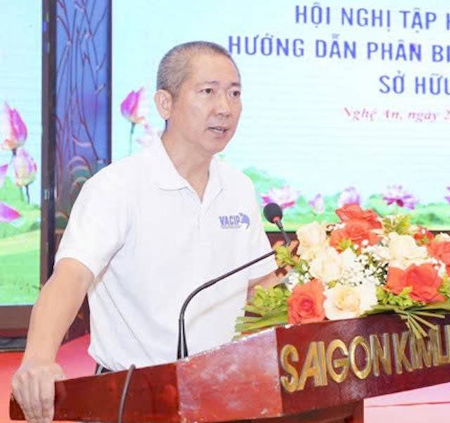 Chủ tịch VACIP Việt Nam Phan Minh Nhựt đã giới thiệu chuyên đề về kỹ năng thực thi quyền sở hữu trí tuệ 