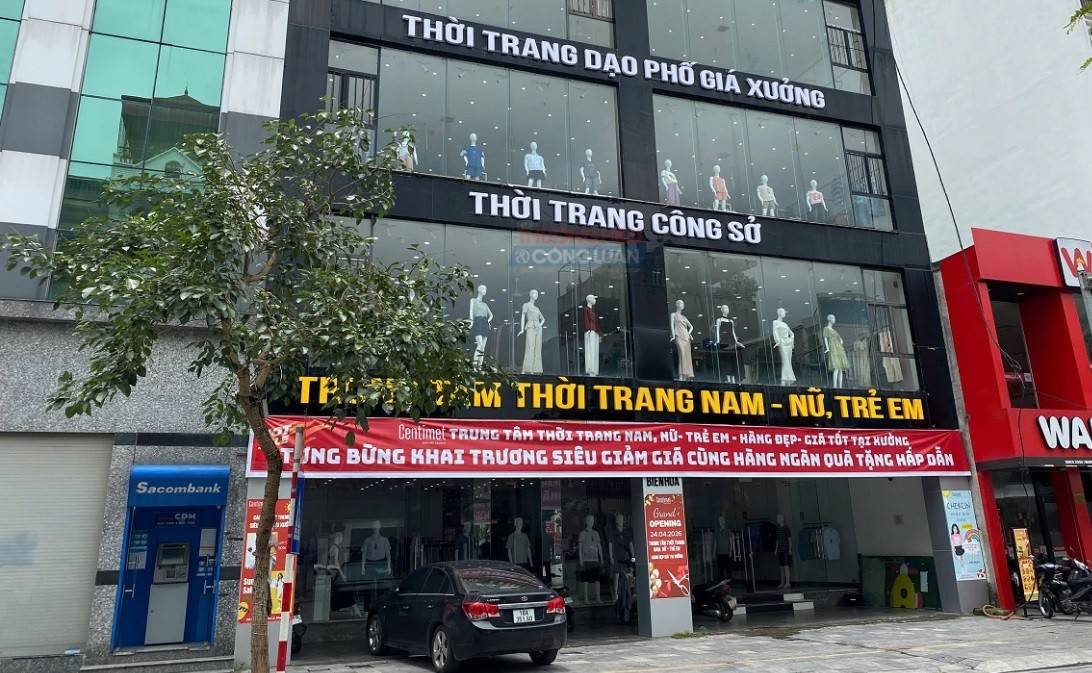 Trung tâm thời trang Centimet (Ảnh: 