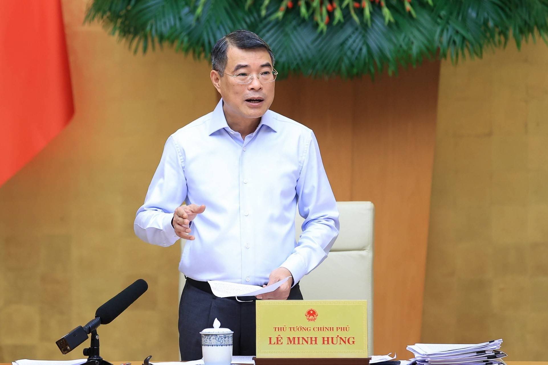 Thủ tướng Chính phủ Lê Minh Hưng: Không đưa quy định về ưu đãi thuế và các nội dung quá cụ thể vào luật