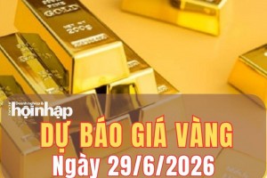 Dự báo giá vàng ngày mai 29/6: Thị trường giằng co, giá vàng nghiêng về xu hướng tăng