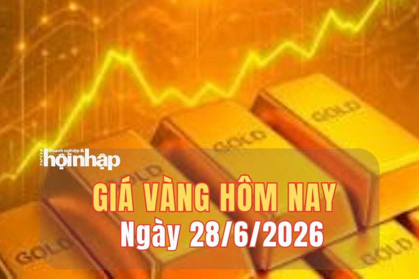 Giá vàng hôm nay 28/6/2026: Giá vàng chốt ở vùng cao 148,5 triệu đồng/lượng