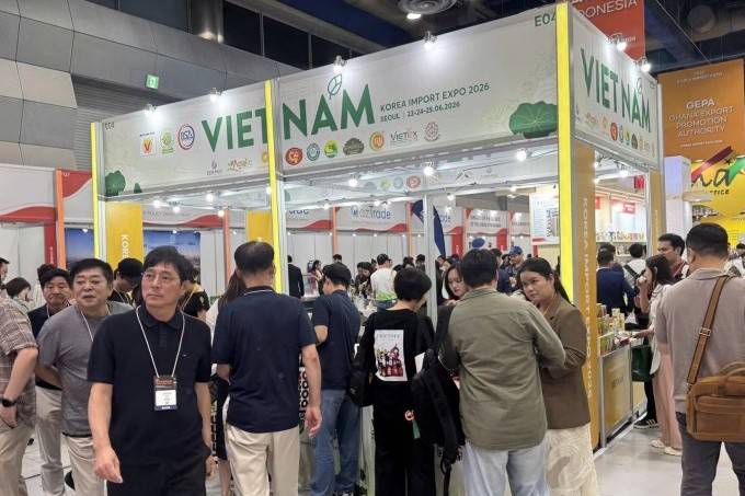 Hiệp hội Hàng Việt Nam Chất lượng cao đưa doanh nghiệp kết nối đối tác tại Korea Import Expo 2026