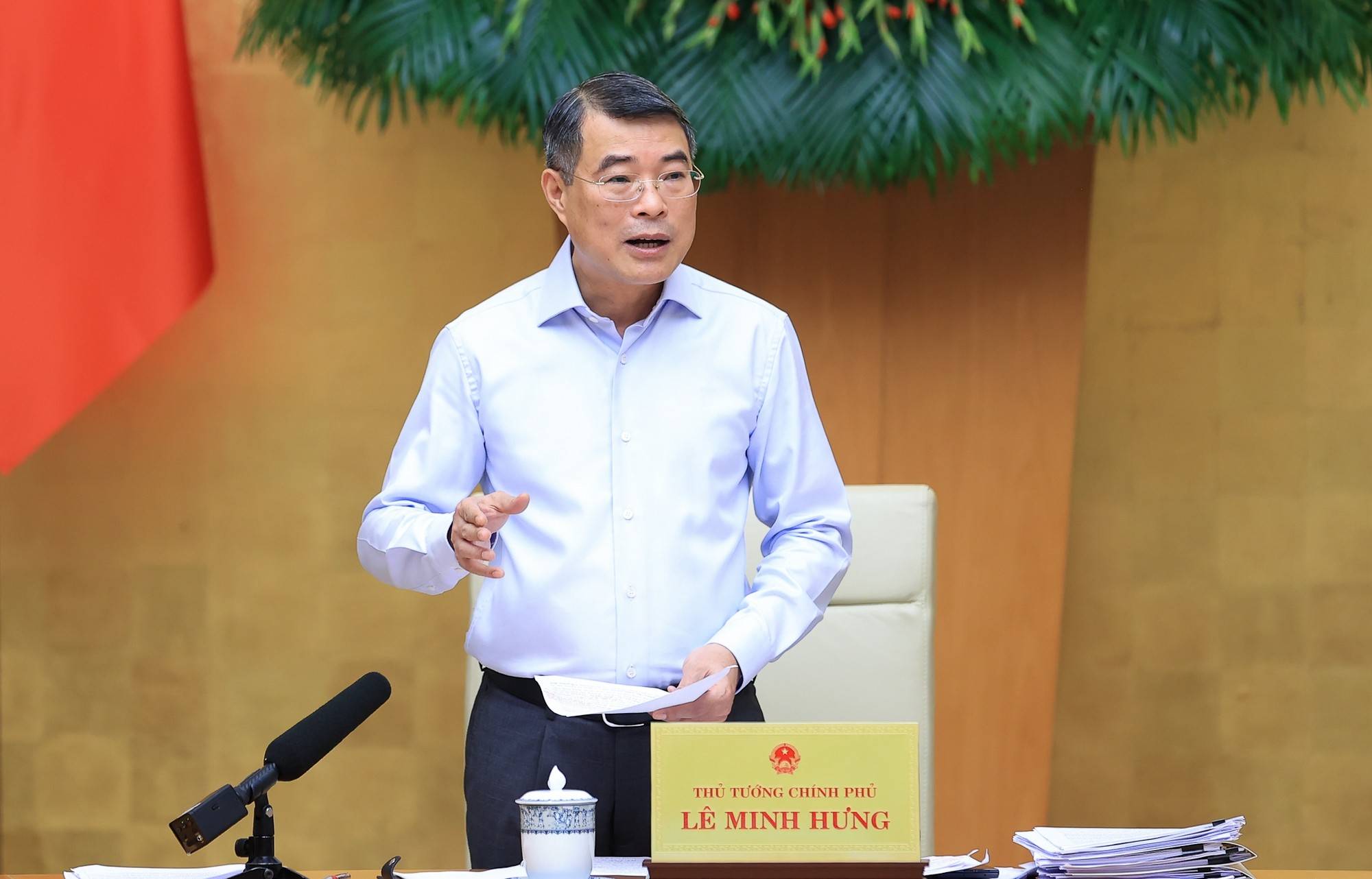 Thủ tướng Chính phủ Lê Minh Hưng: Không đưa quy định về ưu đãi thuế và các nội dung quá cụ thể vào luật