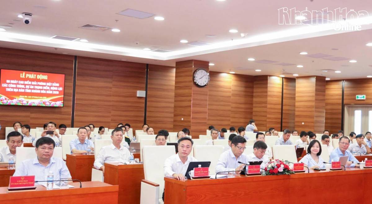 Khánh Hòa: Phát động đợt cao điểm 90 ngày giải phóng mặt bằng các dự án trọng điểm