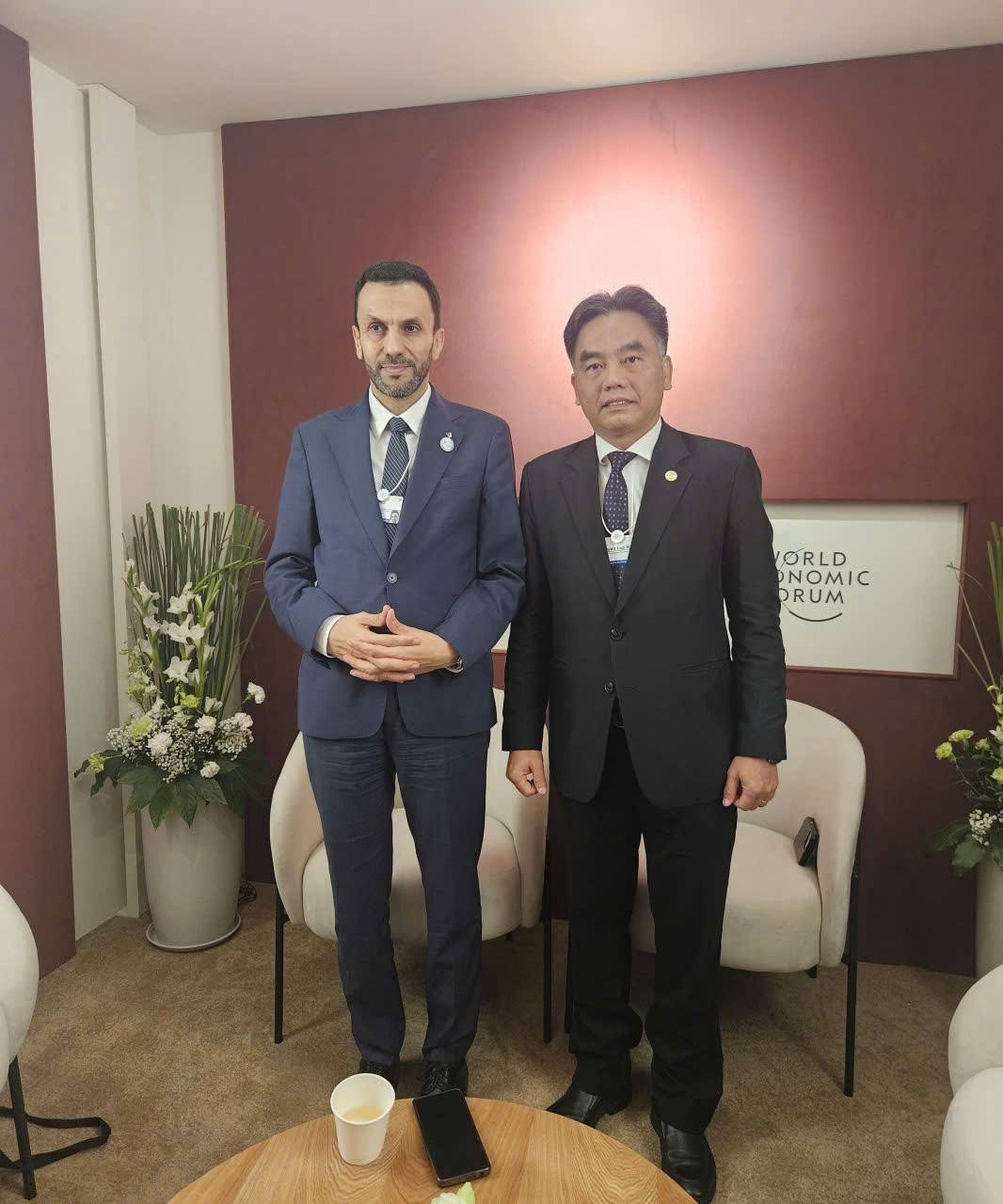 Ông Nguyễn Lộc Hà tiếp ông Noureddine Ouadah, Bộ trưởng Bộ Kinh tế Tri thức, Khởi nghiệp và Doanh nghiệp siêu nhỏ Algeria.
