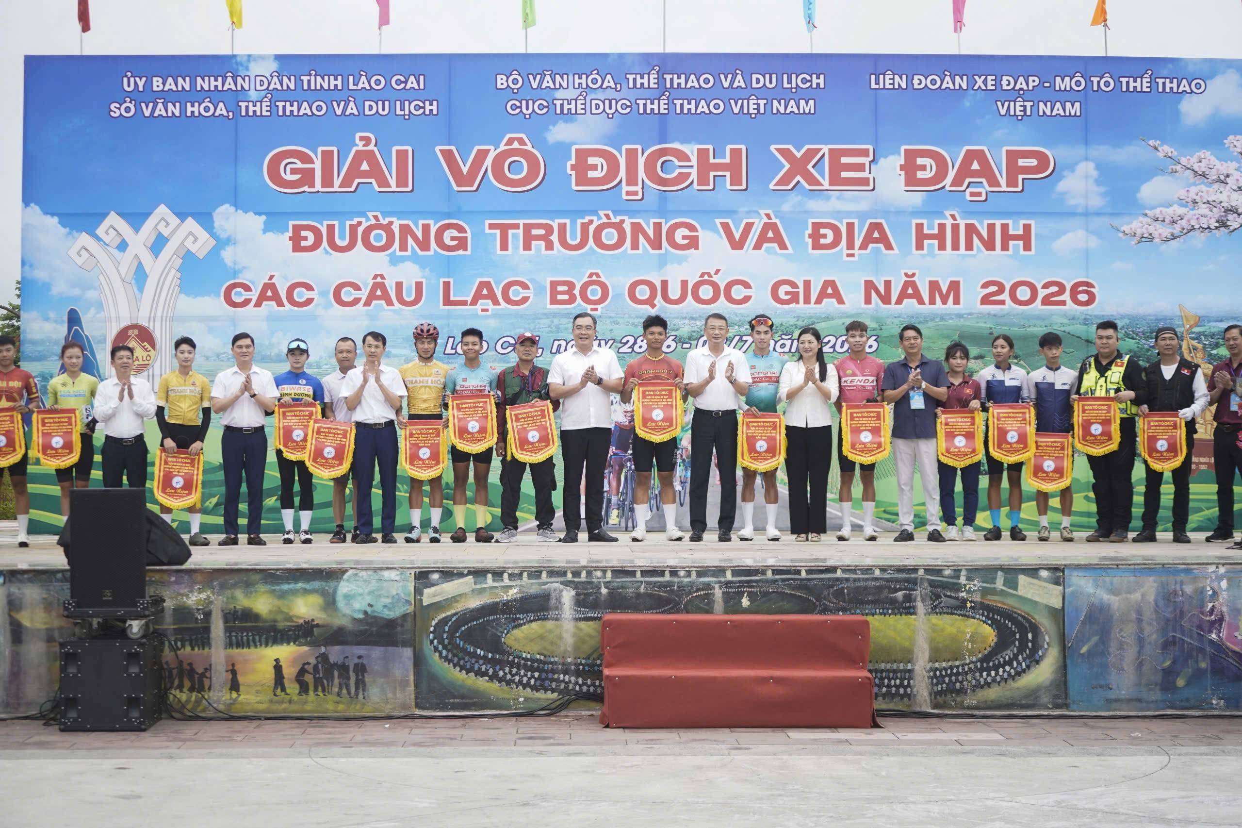 Hơn 150 cua-rơ tranh tài tại Giải vô địch xe đạp đường trường và địa hình các câu lạc bộ quốc gia năm 2026