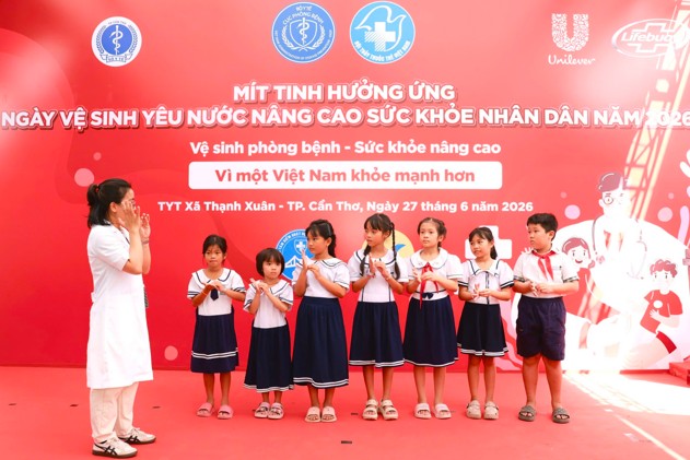 Unilever và Lifebuoy đồng hành lan tỏa những thói quen nhỏ tạo thay đổi lớn tại Ngày Vệ sinh yêu nước 2026
