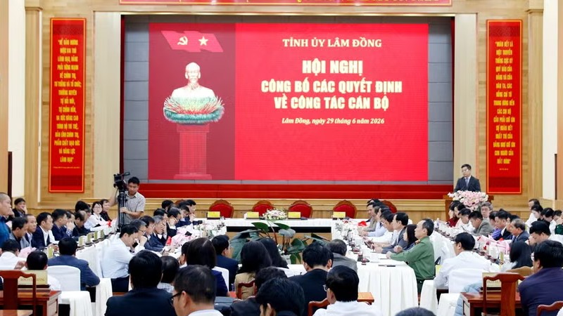 Lâm Đồng công bố quyết định điều động, bổ nhiệm cán bộ quản lý