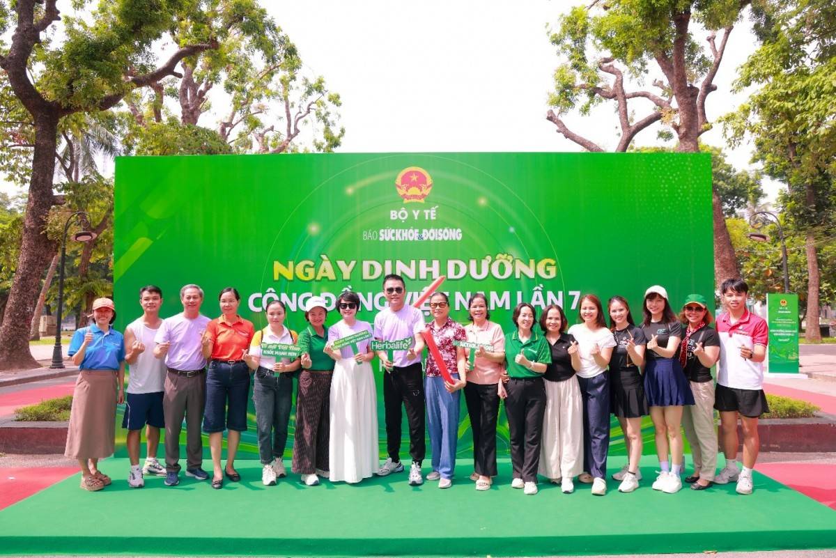 Hàng nghìn người tham gia Ngày Dinh Dưỡng Cộng Đồng Việt Nam lần 7 tại Hà Nội