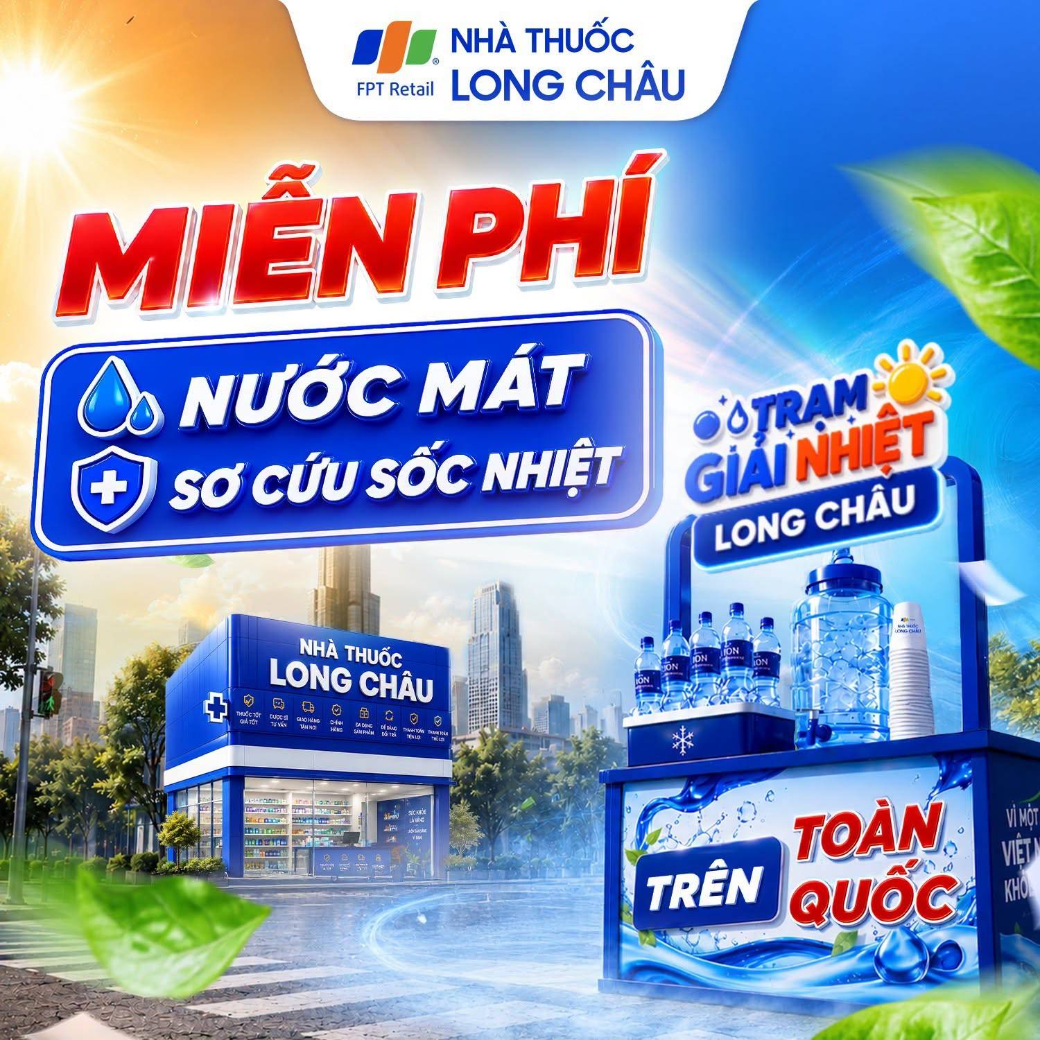 Long Châu lan tỏa trách nhiệm vì sức khỏe cộng đồng từ hàng nghìn “Trạm giải nhiệt” trên cả nước