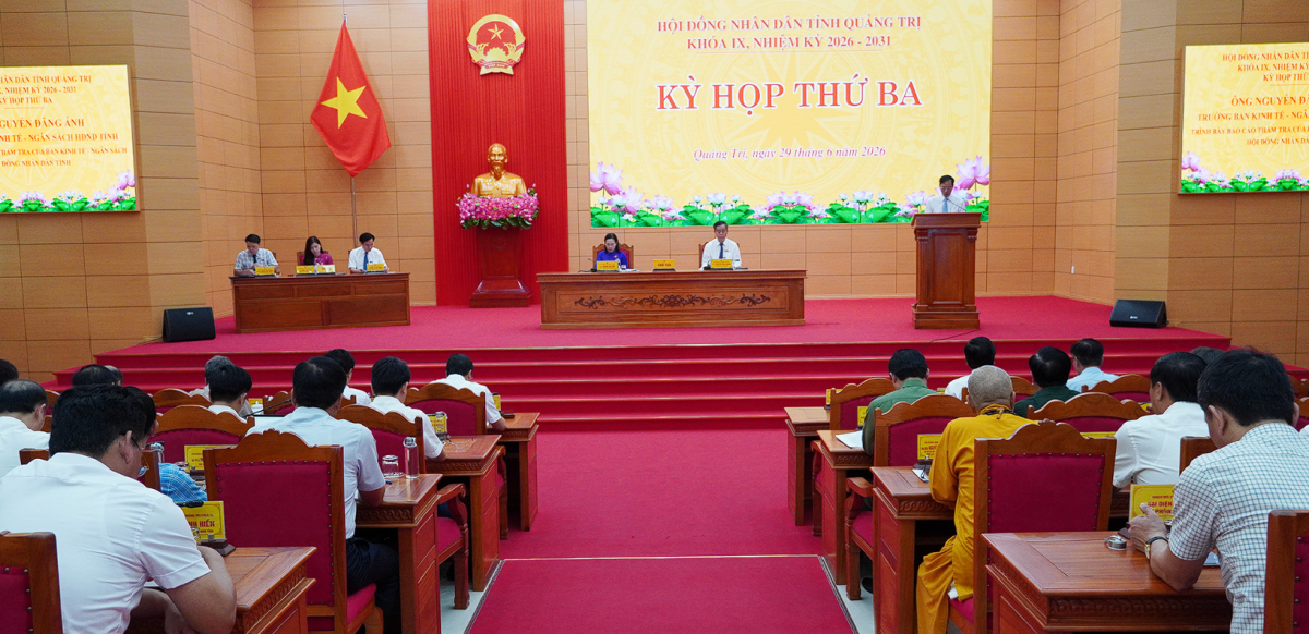 Quảng Trị thông qua nhiều nghị quyết quan trọng về ngân sách và đất đai