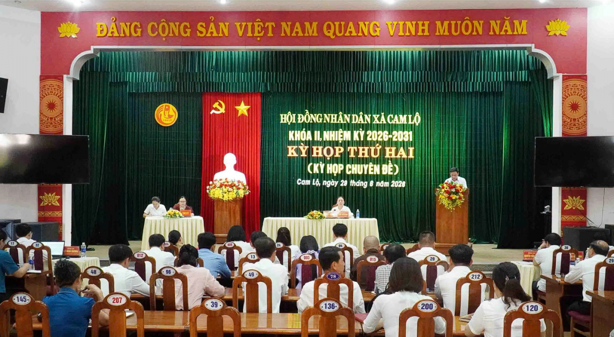 Quảng Trị: HĐND xã Cam Lộ thông qua nhiều nghị quyết quan trọng tại kỳ họp chuyên đề