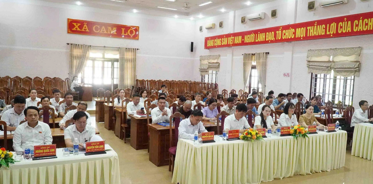 Quảng Trị: HĐND xã Cam Lộ thông qua nhiều nghị quyết quan trọng tại kỳ họp chuyên đề