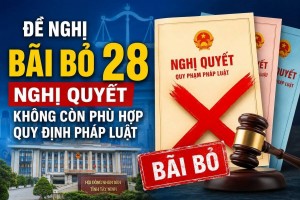 Tây Ninh đề nghị bãi bỏ 28 nghị quyết hết hiệu lực