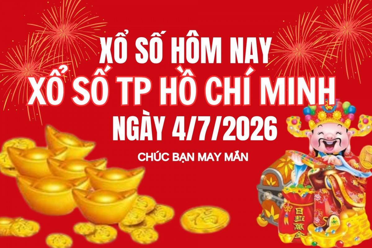 XSHCM 29/6, Kết quả xổ số Hồ Chí Minh hôm nay 29/6/2026, Trực tiếp XSHCM ngày 29 tháng 6