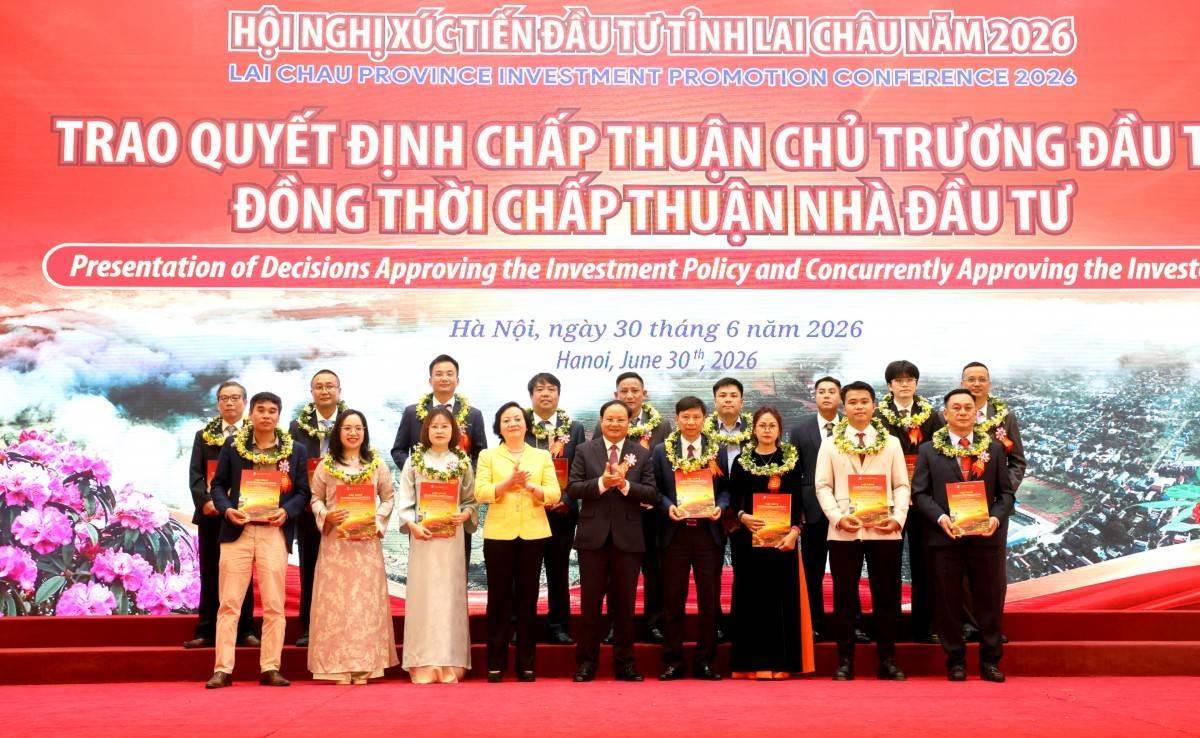 Lai Châu mở “luồng xanh” đầu tư, đón dòng vốn hơn 172.000 tỷ đồng