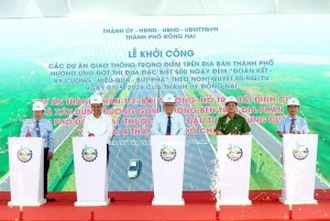 Đồng Nai khởi công 3 dự án giao thông trọng điểm, tăng kết nối với TP. Hồ Chí Minh và sân bay Long Thành