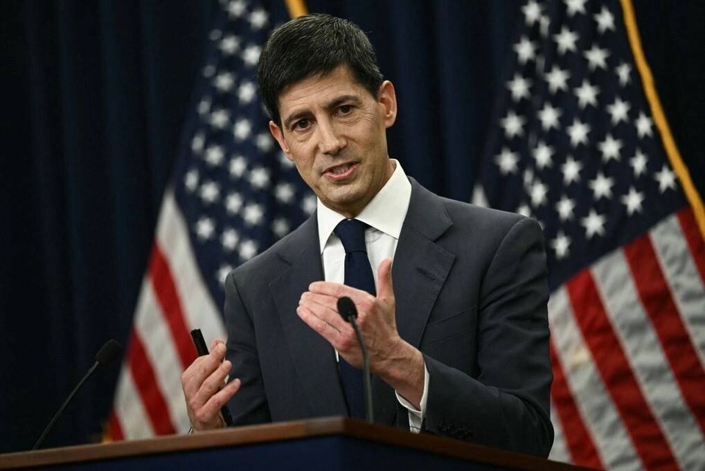 Chủ tịch Fed Kevin Warsh trong cuộc họp báo ngày 17/6/2026 tại Washington (Mỹ). Ảnh: AFP