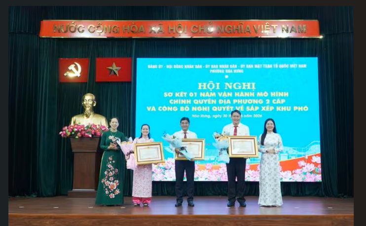 Phường Hòa Hưng tạo dấu ấn sau một năm vận hành chính quyền địa phương 2 cấp
