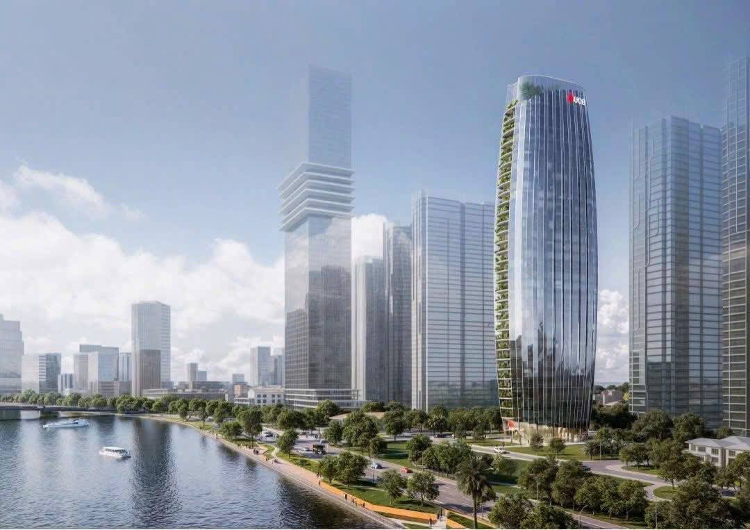 Ngân hàng nước ngoài đầu tiên khởi công xây tòa nhà 450 triệu USD tại TP.HCM