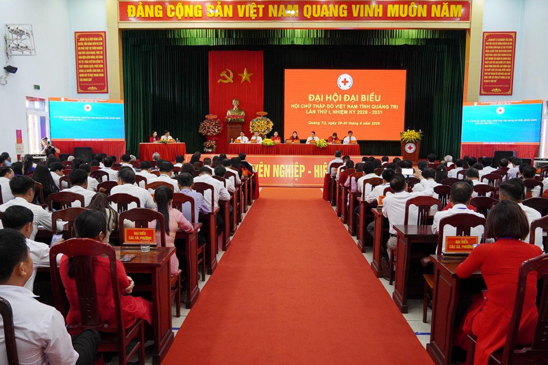 Quảng Trị: Xây dựng Hội Chữ thập đỏ chuyên nghiệp, hiện đại, lan tỏa giá trị nhân đạo