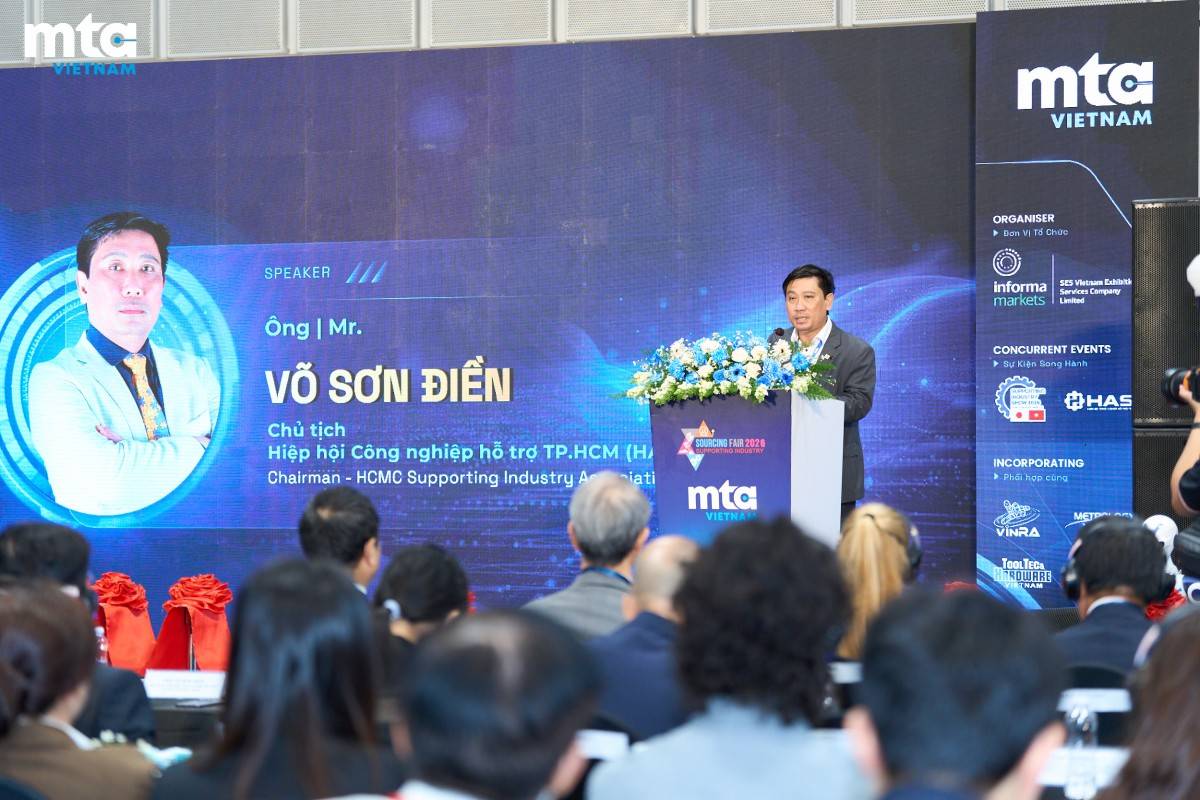 MTA Vietnam 2026: Quy tụ hơn 450 thương hiệu quốc tế, thúc đẩy ngành cơ khí chế tạo Việt Nam bước vào kỷ nguyên sản xuất thông minh