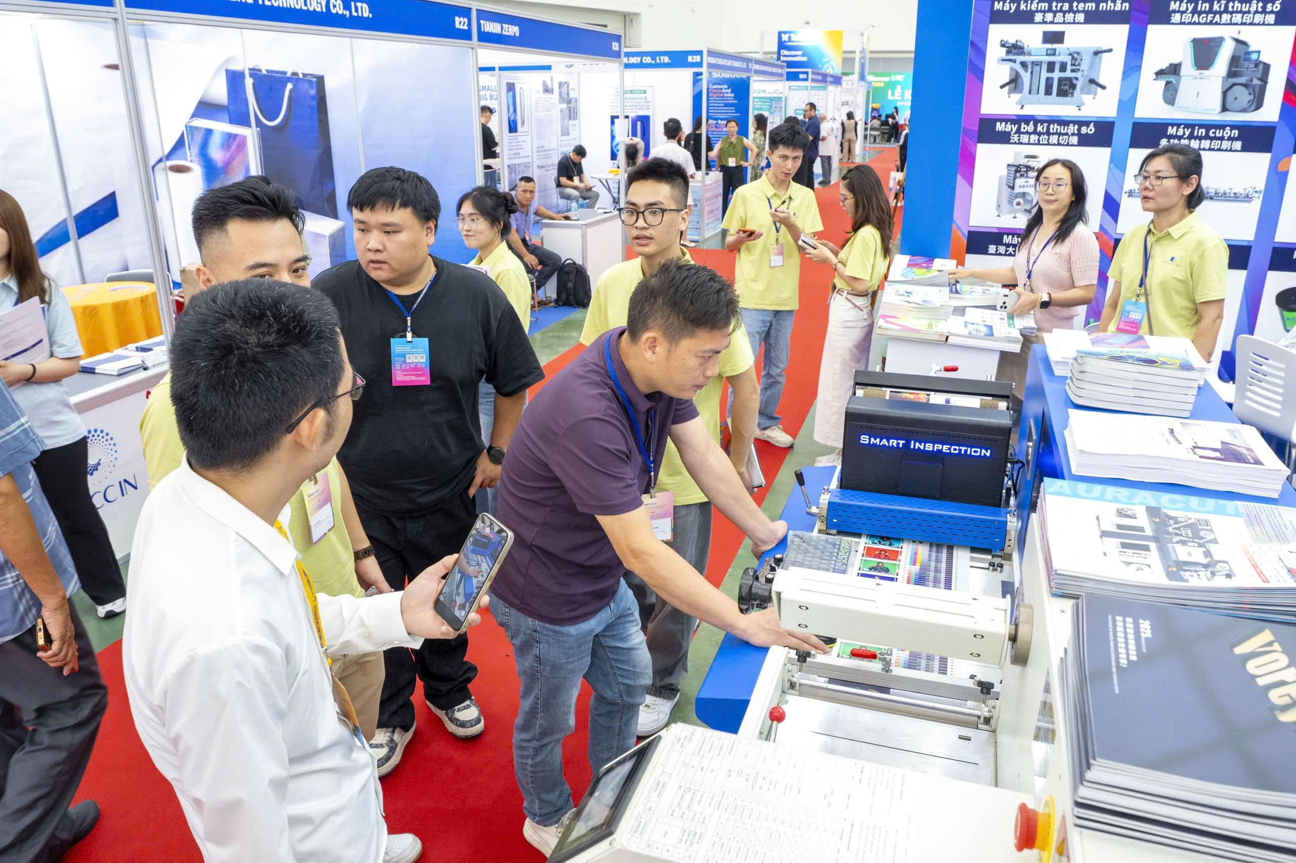 Ba triển lãm công nghiệp quốc tế quy tụ hơn 400 doanh nghiệp, khẳng định sức hút của Việt Nam trong chuỗi sản xuất toàn cầu