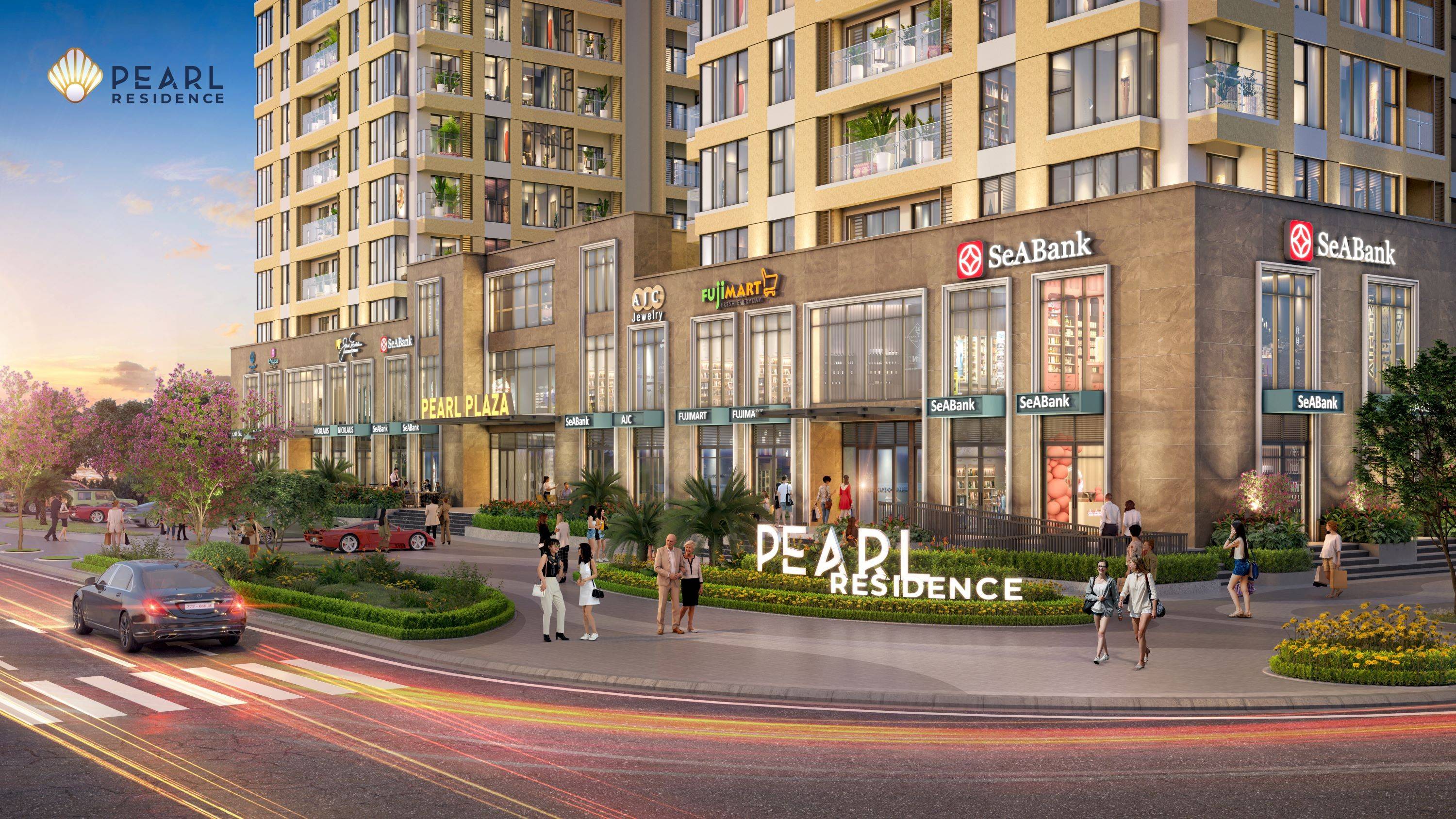 Hệ tiện ích hiện đại tại Pearl Residence đáp ứng nhu cầu sống đa trải nghiệm của cộng đồng cư dân.