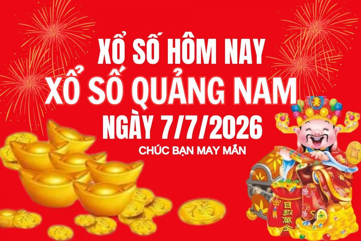 XSQNA 30/6, Kết quả xổ số Quảng Nam hôm nay 30/6/2026, Trực tiếp kết quả XSQN 30/6