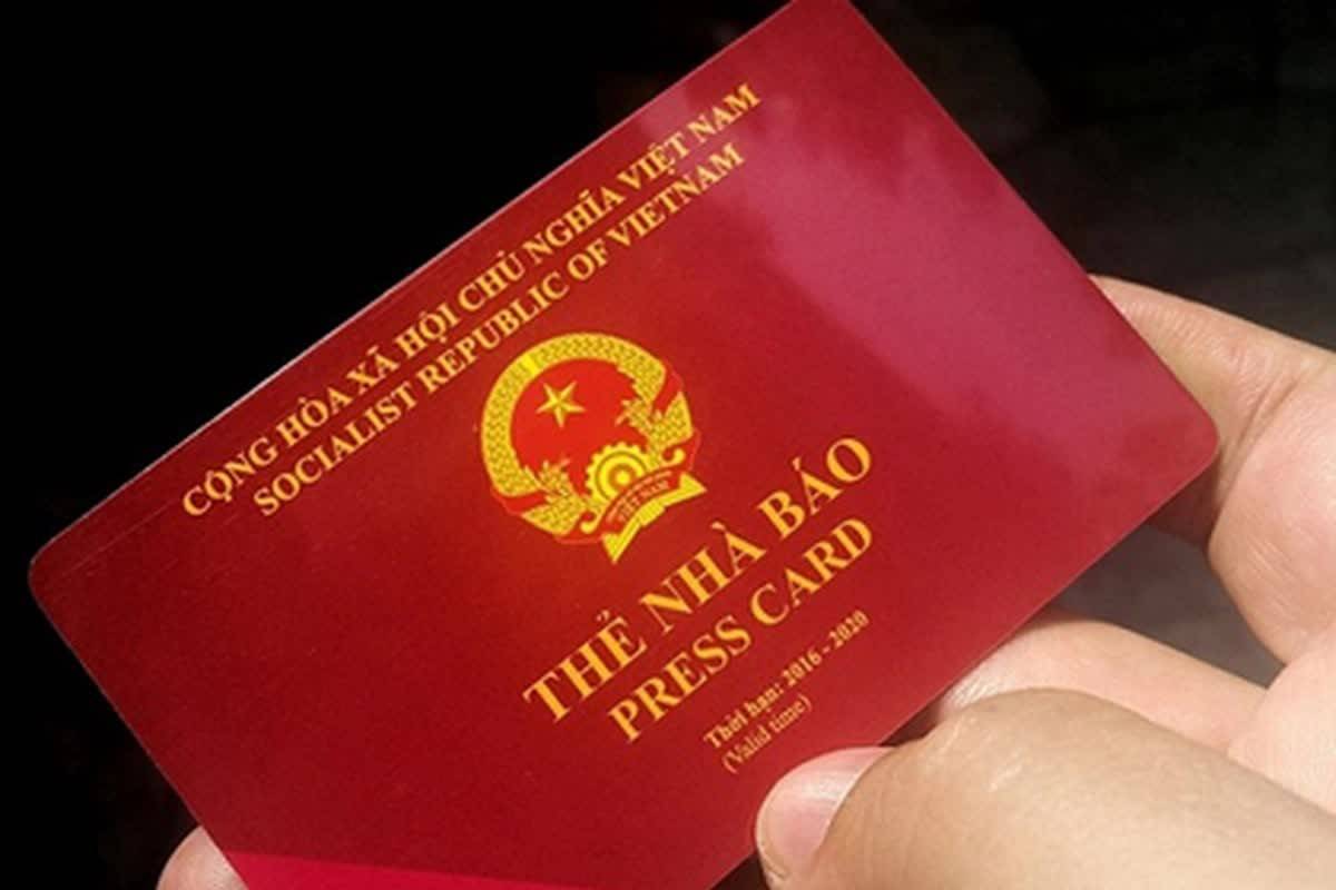 Gia hạn sử dụng thẻ nhà báo kỳ hạn 2021-2025 đến hết ngày 30/9/2026