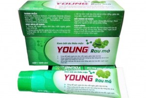 Kem bôi da thảo mộc YOUNG RAU MÁ bị thu hồi toàn quốc vì vi phạm công thức