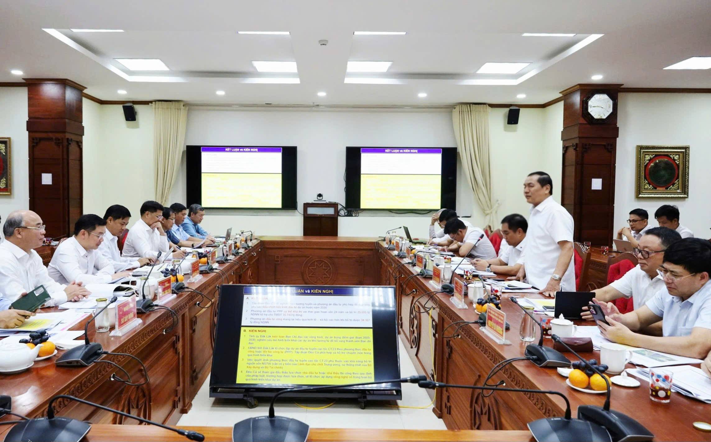 Đắk Lắk lựa chọn phương án đầu tư cao tốc Phú Yên - Đắk Lắk (CT.23)  theo phương thức đối tác công tư