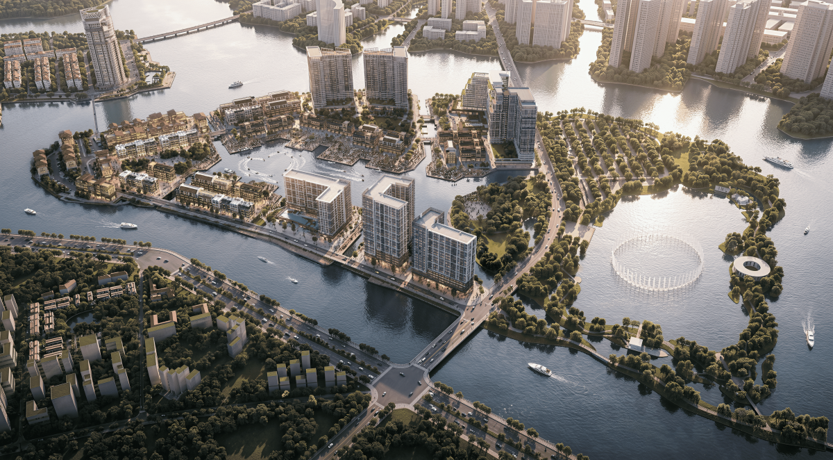 Quy hoạch Charmora City định vị Festival Island là tọa độ thu hút du khách trải nghiệm ban đêm.