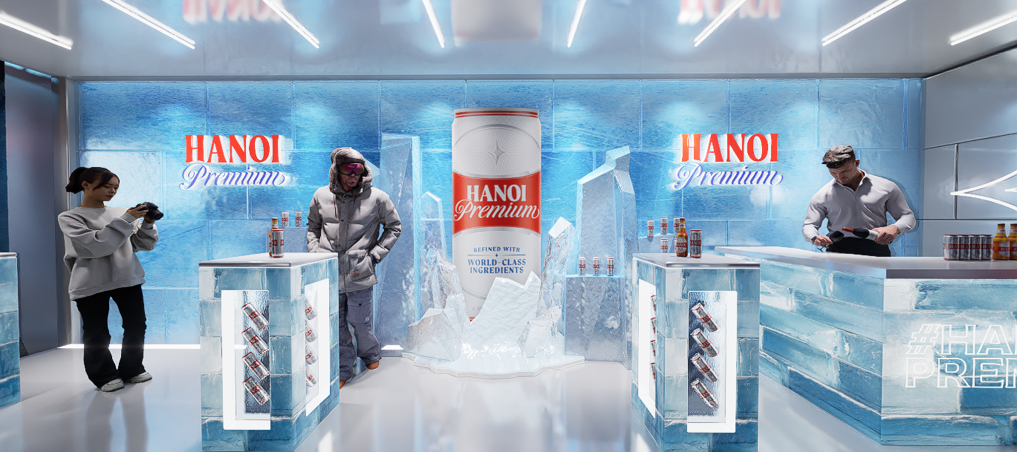 Hanoi Premium Rising Star Fest 2026: Trải nghiệm không gian Lifestyle Icy Bar thời thượng đổ bộ 6 tỉnh thành mùa hè này