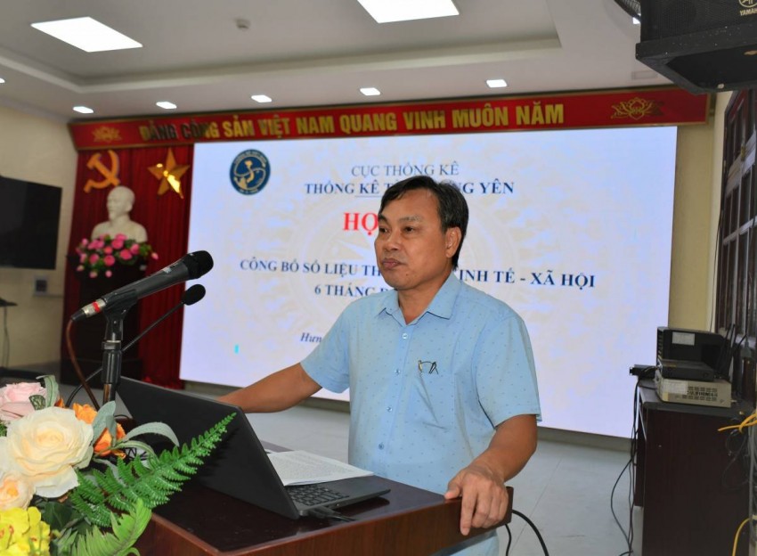 Hưng Yên công bố số liệu thống kê kinh tế - xã hội 6 tháng đầu năm 2026: GRDP tăng 10,72%, vượt kịch bản đề ra