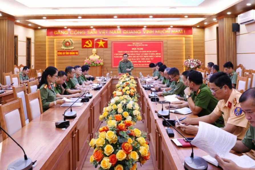Quảng Trị: Chủ động các phương án bảo đảm ANTT phục vụ chuỗi sự kiện chính trị, văn hóa, kinh tế