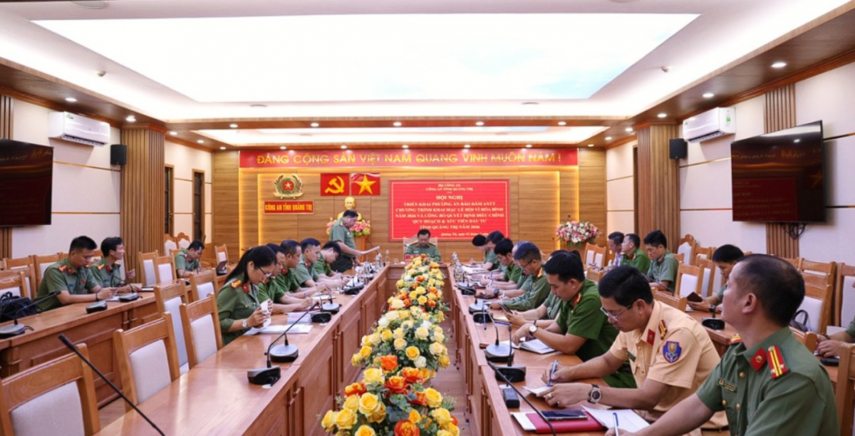 Quảng Trị: Chủ động các phương án bảo đảm ANTT phục vụ chuỗi sự kiện chính trị, văn hóa, kinh tế
