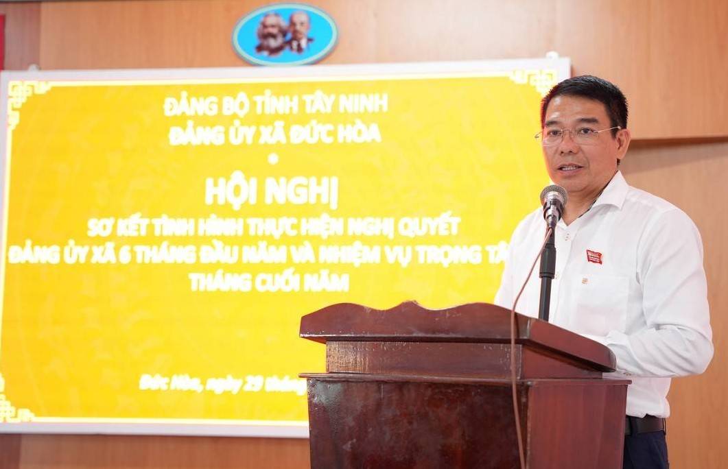 Tây Ninh: Xã Đức Hòa bứt phá sau sáp nhập hành chính