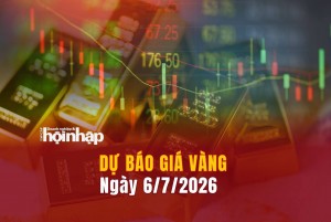 Dự báo giá vàng 6/7: Giá vàng nhẫn, vàng miếng đồng loạt tăng cao