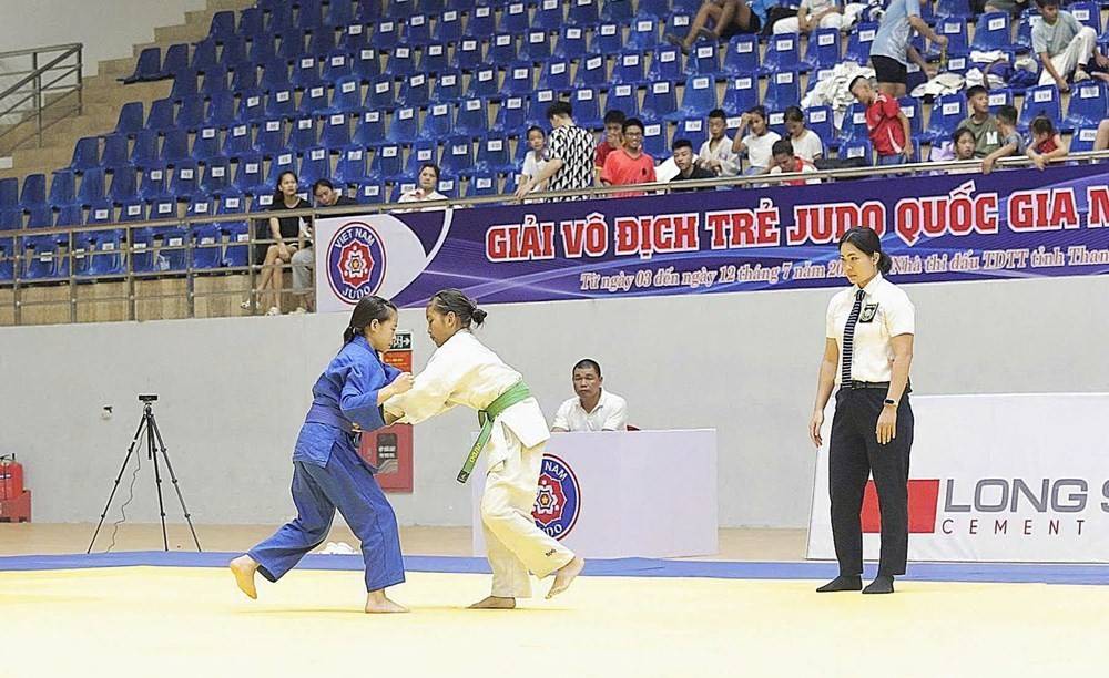 Gần 800 võ sỹ tham dự Giải vô địch trẻ Judo Quốc gia tại Thanh Hóa