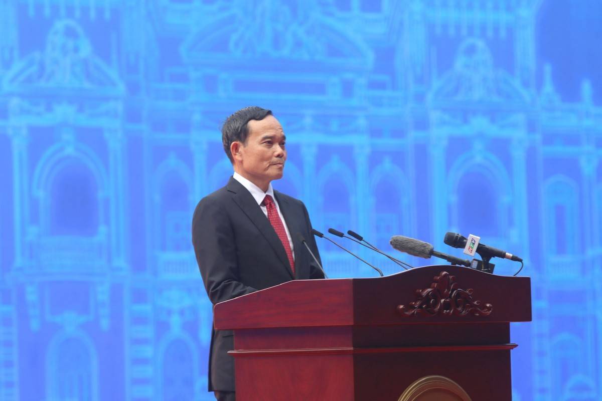 đồng chí Trần Lưu Quang- Bí thư Thành ủy TP.HCM