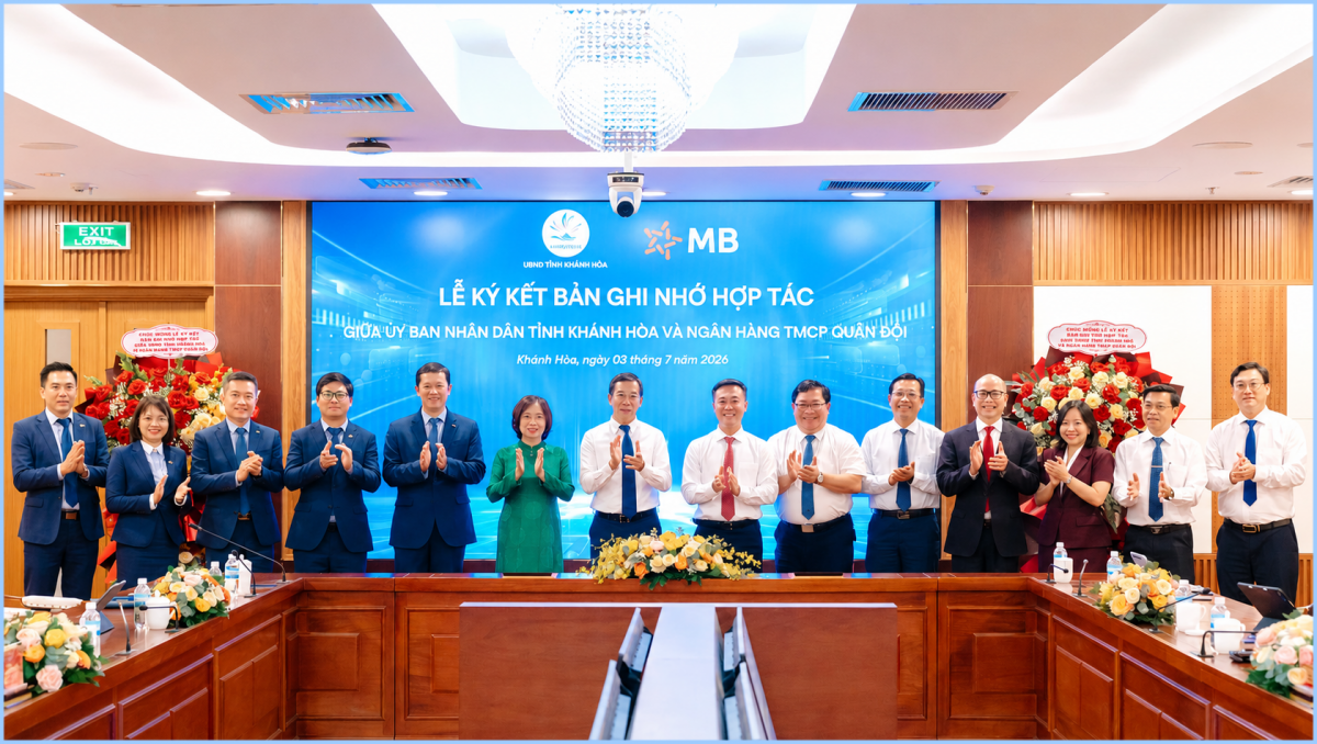Khánh Hòa ký kết hợp tác chiến lược với MB, huy động nguồn lực cho tăng trưởng bền vững